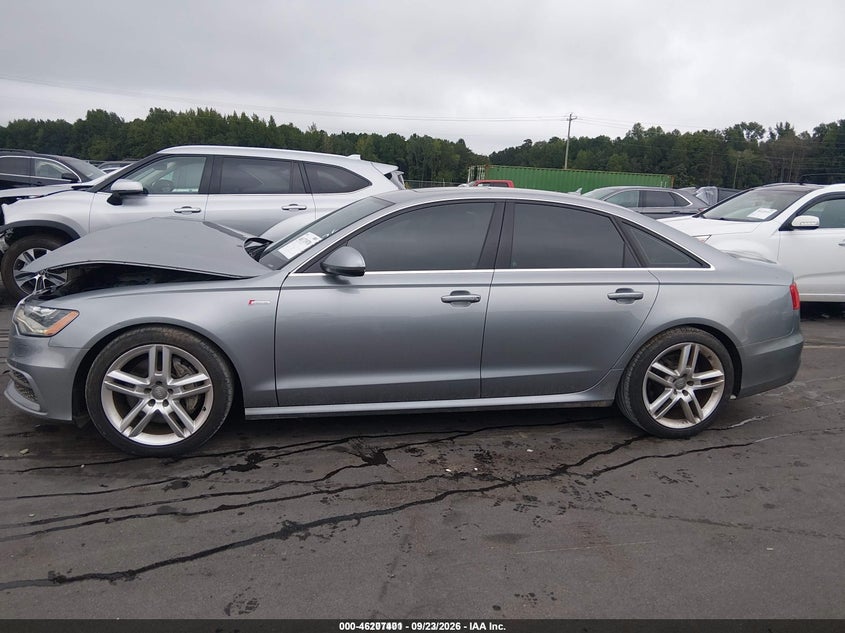 AUDI A6 2015 VIN WAUFGAFC1FN032848
