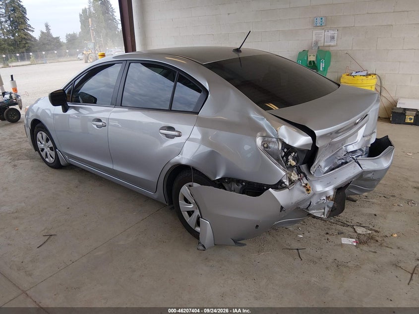 Vin: jf1gjaa65eh015483, lot: 46707316, subaru impreza 2.0i 20143