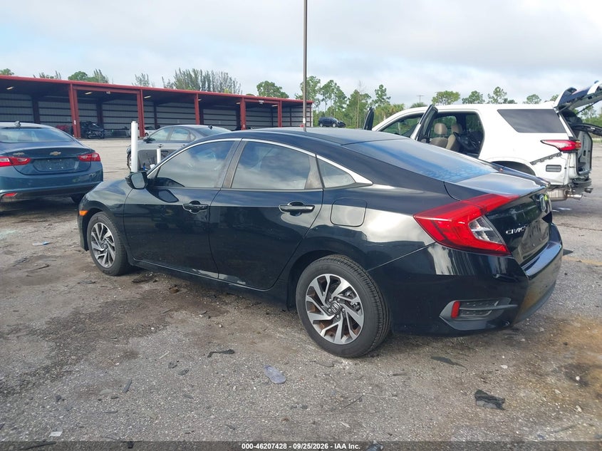 Vin: 19xfc2f75ge077692, lot: 46707340, honda civic ex 20163