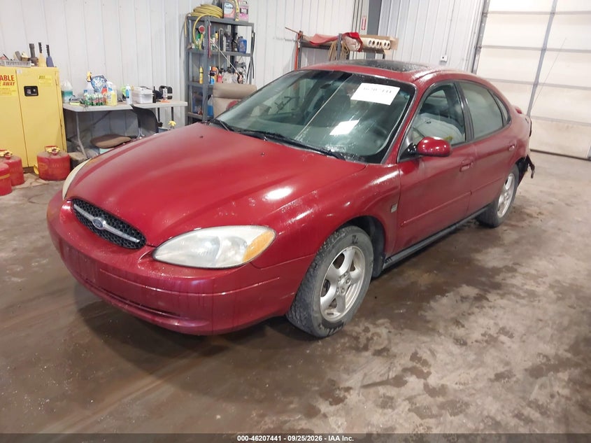 2003 Ford Taurus Ses, Левый зад, IAAI, VIN 1FAFP55S23G182301 — фото 2