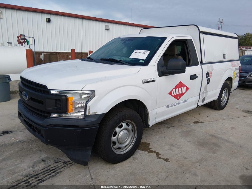 Vin: 1ftmf1cbxlkd53213, lot: 46707399, ford f-150 xl 20202