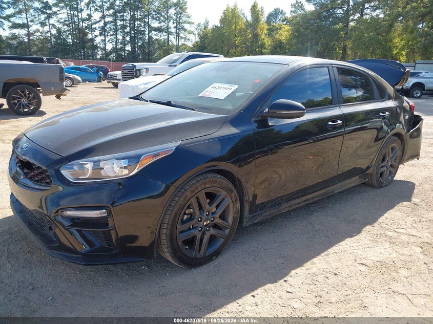 Vin: 3kpf34ad0me357136, lot: 46707431, kia fuerte gt-line 20212