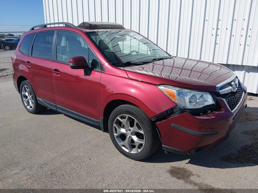 Vin: jf2sjaxc1gh499805, lot: 46707433, subaru forester 2.5i touring 20161