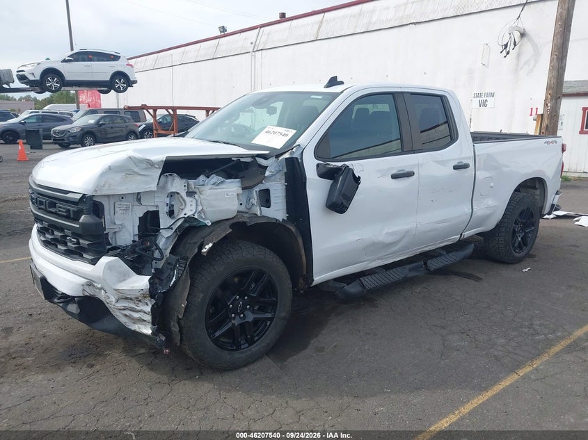 Vin: 1gcrdbek0nz567345, lot: 46707452, chevrolet silverado 1500 custom 20222
