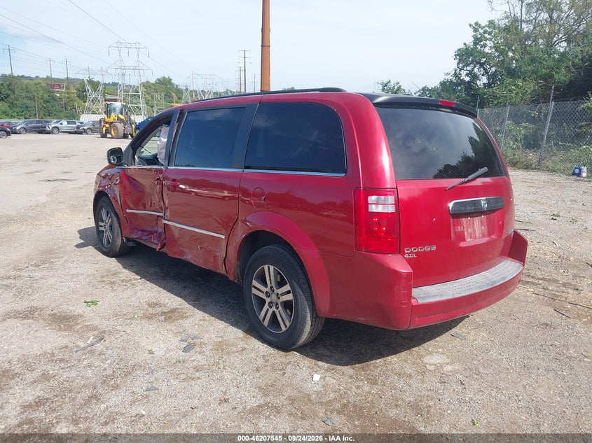 Vin: 2d4rn5dx6ar130064, lot: 46707457, dodge grand caravan sxt 20103