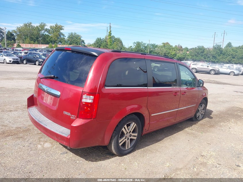 Vin: 2d4rn5dx6ar130064, lot: 46707457, dodge grand caravan sxt 20104