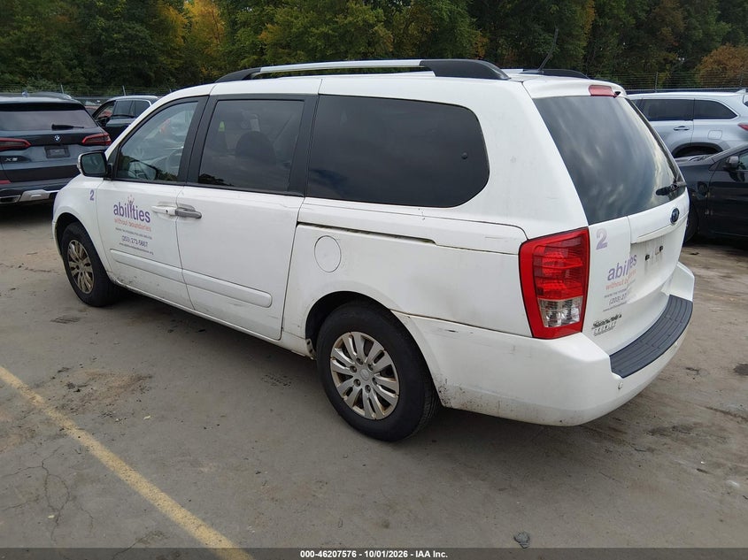 Vin: kndmg4c76c6499983, lot: 46707488, kia sedona lx 20123