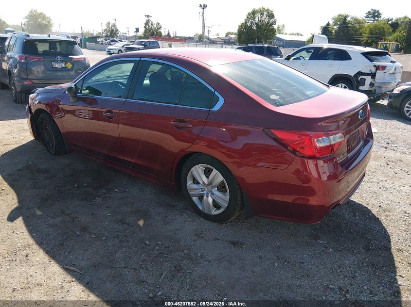 Vin: 4s3bnaa67f3004749, lot: 46707494, subaru legacy 2.5i 20153