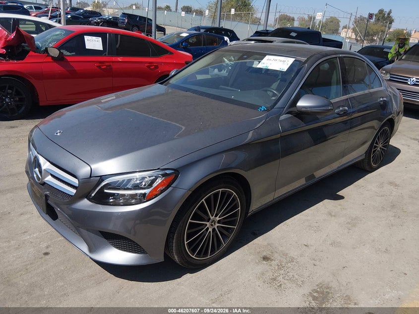 Vin: 55swf8db4ku299045, lot: 46707519, mercedes-benz c 300 20192