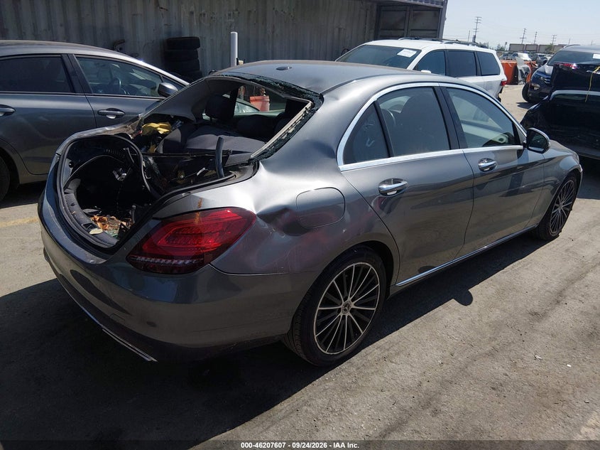 Vin: 55swf8db4ku299045, lot: 46707519, mercedes-benz c 300 20194