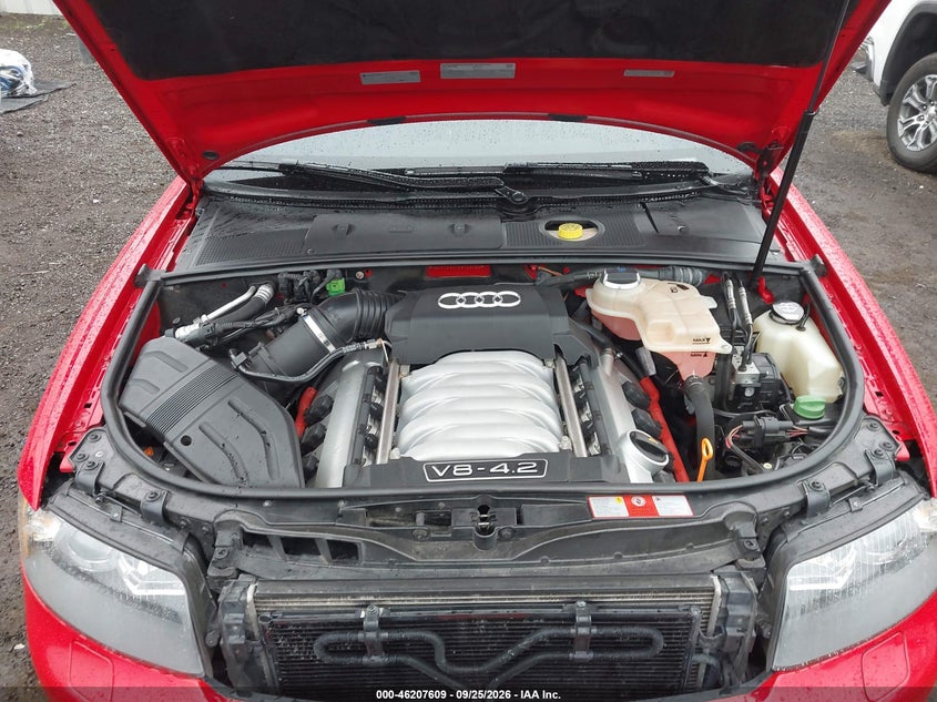AUDI S4 2005 VIN WAUPL68E15A125452