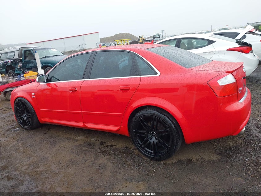 AUDI S4 2005 VIN WAUPL68E15A125452