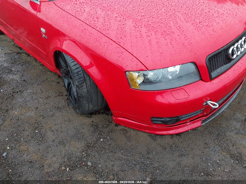 AUDI S4 2005 VIN WAUPL68E15A125452