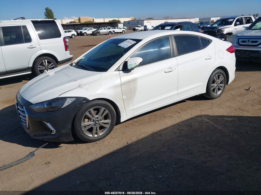 2017 Hyundai Elantra Se, Правый бок, IAAI, VIN 5NPD84LF6HH156866 — фото 2