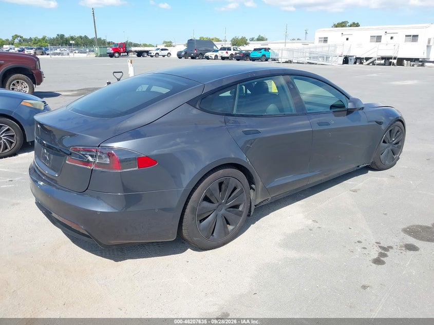 Vin: 5yjsa1e58mf455458, lot: 46707547, tesla model s long range dual motor all-wheel drive 20214