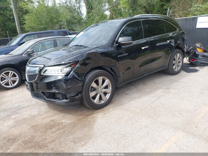 Vin: 5fryd4h85eb026237, lot: 46707553, acura mdx advance pkg w/entertainment pkg 20142