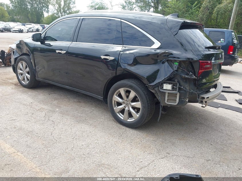 Vin: 5fryd4h85eb026237, lot: 46707553, acura mdx advance pkg w/entertainment pkg 20143