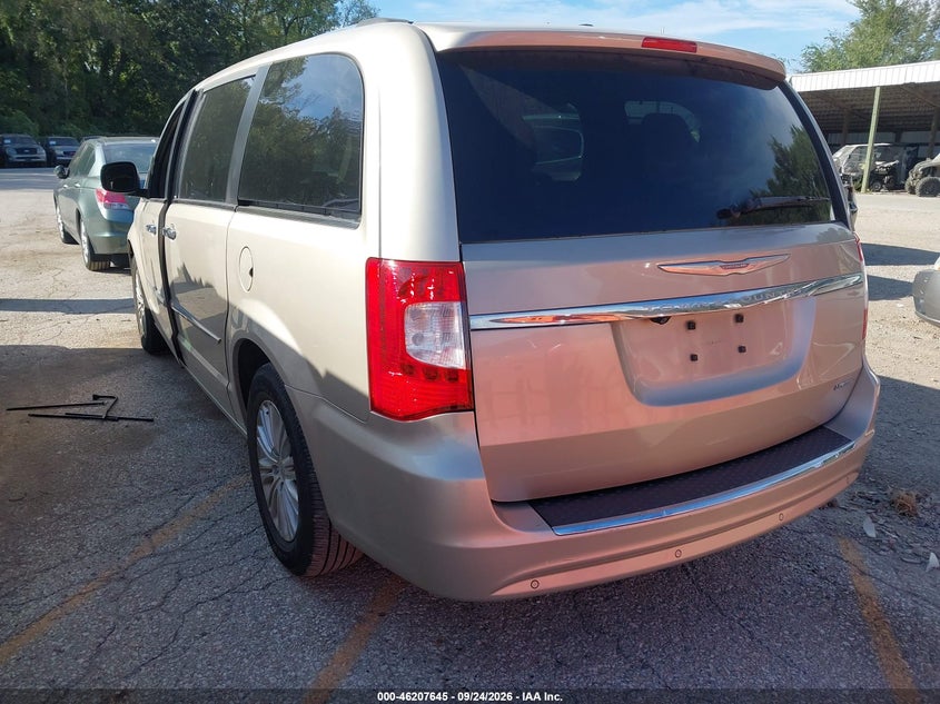 Vin: 2c4rc1gg1dr777368, lot: 46707557, chrysler town & country limited 20133