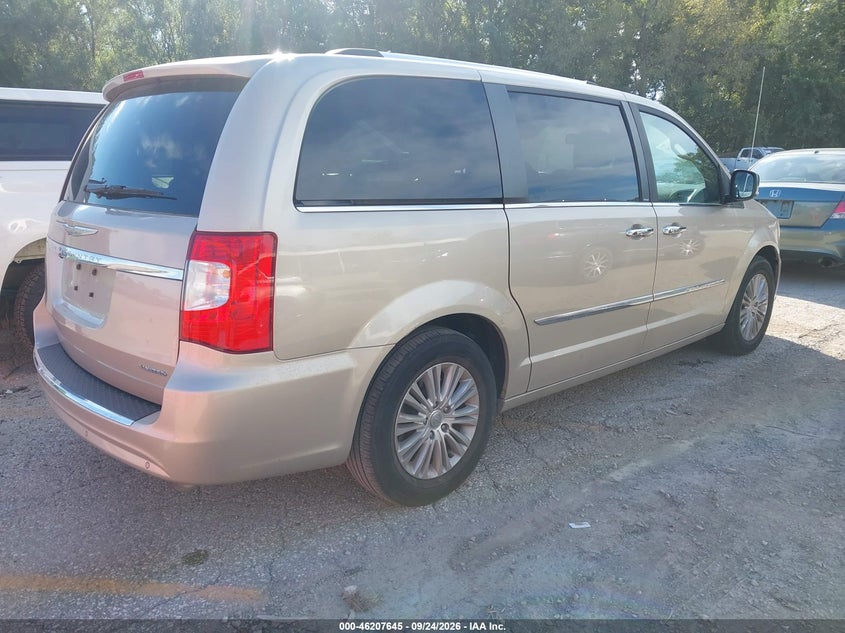 Vin: 2c4rc1gg1dr777368, lot: 46707557, chrysler town & country limited 20134