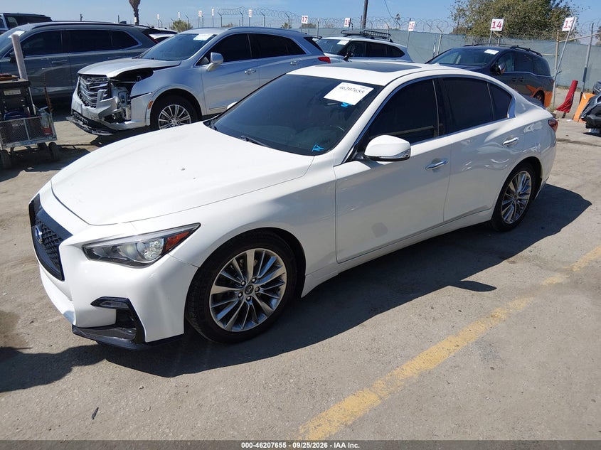 2019 Infiniti Q50, Theft Recovery, IAAI, VIN JN1EV7AP8KM514978 — photo 2