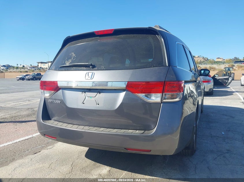 Vin: 5fnrl5h60gb161674, lot: 46707572, honda odyssey ex-l 20164