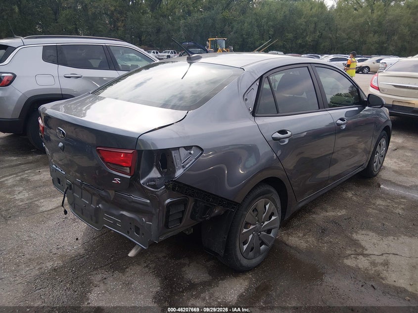 Vin: 3kpa24ad6le346413, lot: 46707580, kia rio s 20204