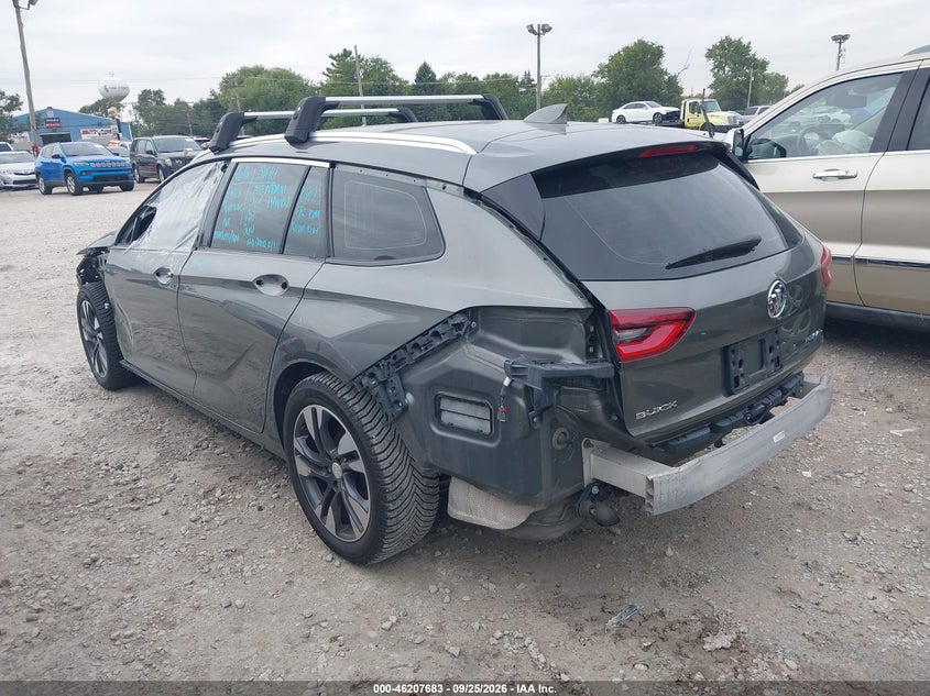 Vin: w04gu8sx3j1138861, lot: 46707595, buick regal tourx preferred 20183