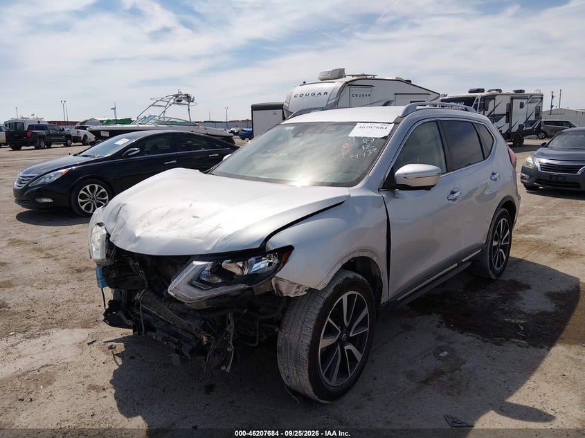 Vin: 5n1at2mv1kc744393, lot: 46707596, nissan rogue sl 20192