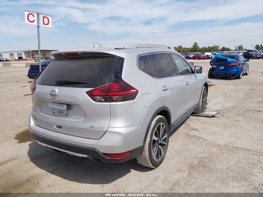 Vin: 5n1at2mv1kc744393, lot: 46707596, nissan rogue sl 20194