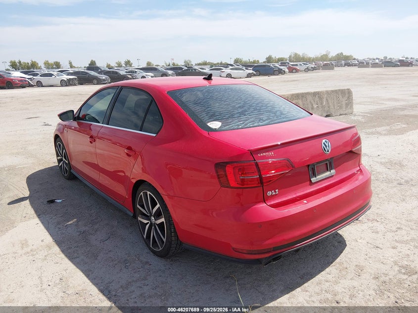 Vin: 3vw4t7aj9jm211041, lot: 46707600, volkswagen jetta 2.0t gli 20183