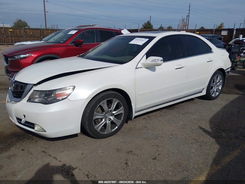 Vin: jh4kb2f69ac002192, lot: 46707609, acura rl tech pkg 20102