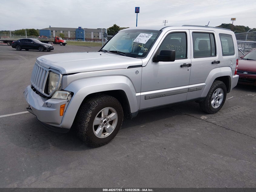 Vin: 1c4pjmakxcw149486, lot: 46707615, jeep liberty sport 20122