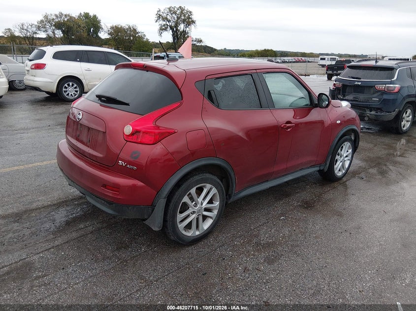 Vin: jn8af5mv5bt006436, lot: 46707628, nissan juke sv 20114