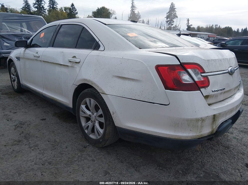 Vin: 1fahp2hw6bg148172, lot: 46707630, ford taurus sel 20113