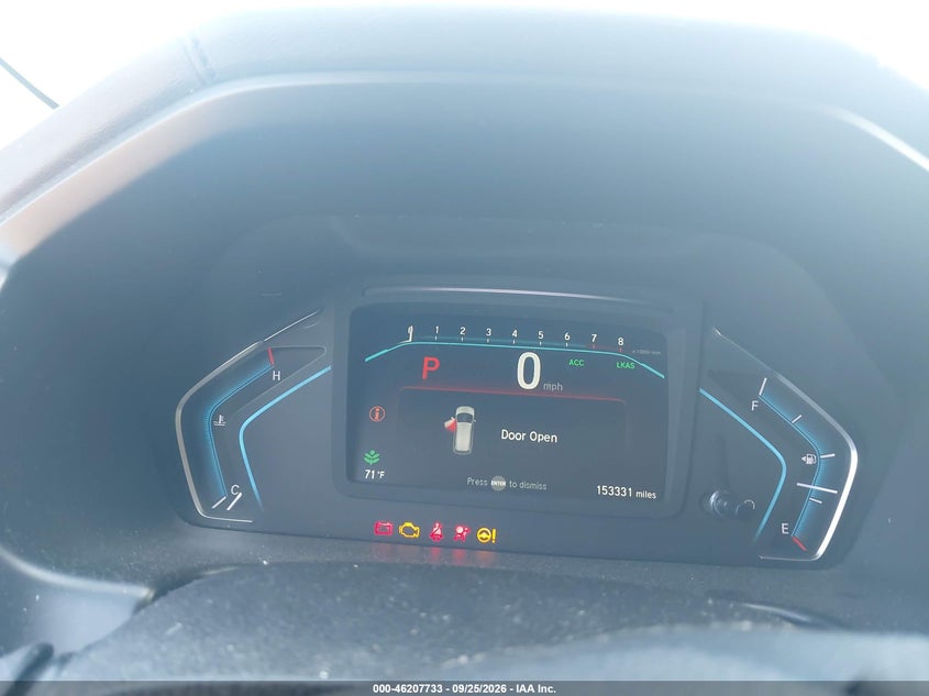 2019 HONDA ODYSSEY auction photo 7