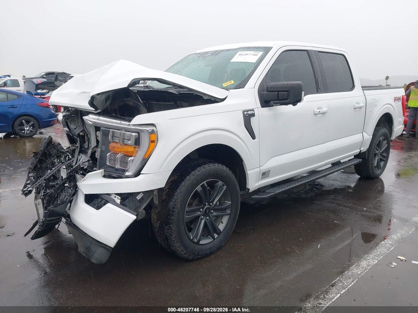 Vin: 1ftfw1e87pkd22422, lot: 46707658, ford f-150 xlt 20232