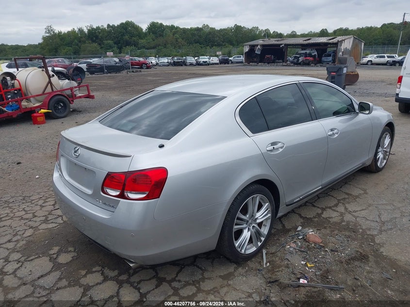 LEXUS GS 450H 2007 VIN JTHBC96S675002389