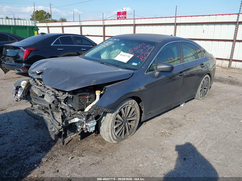 Vin: 4s3bnac65j3033737, lot: 46707682, subaru legacy 2.5i premium 20182