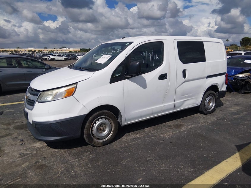 Vin: 3n63m0znxhk720326, lot: 46707698, chevrolet city express 1lt 20172