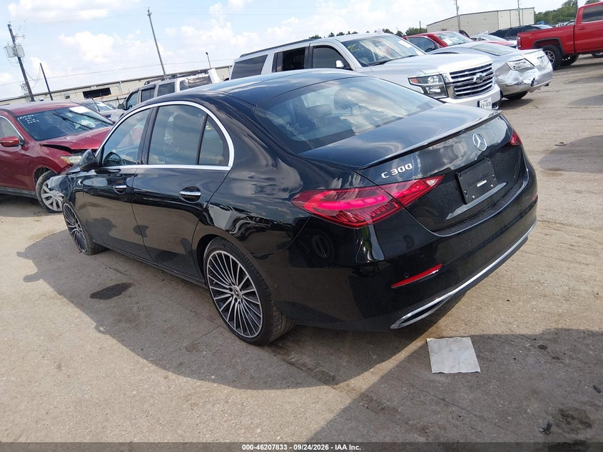 Vin: w1kaf4gb3tr317598, lot: 46707745, mercedes-benz c 300 20263