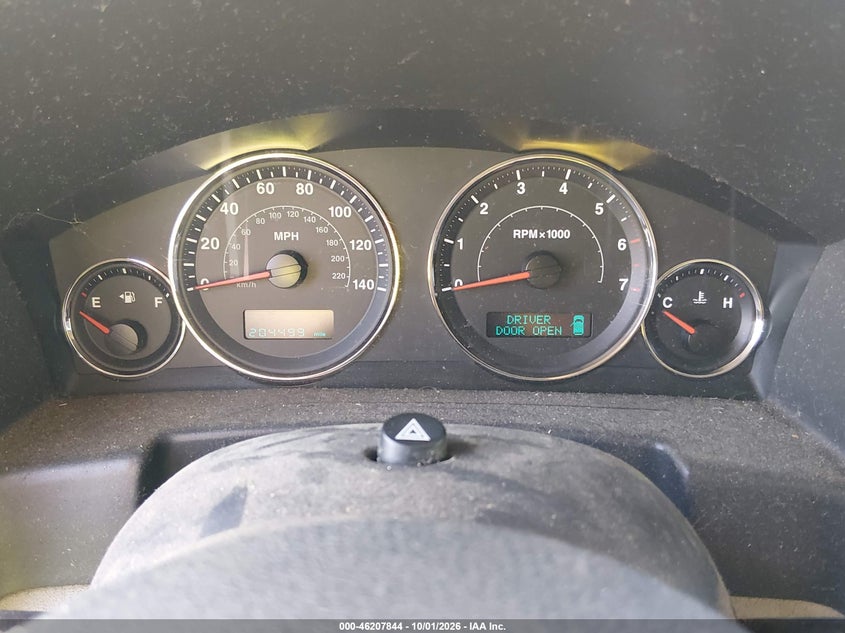 JEEP COMMANDER 2007 VIN 1J8HG58207C553458