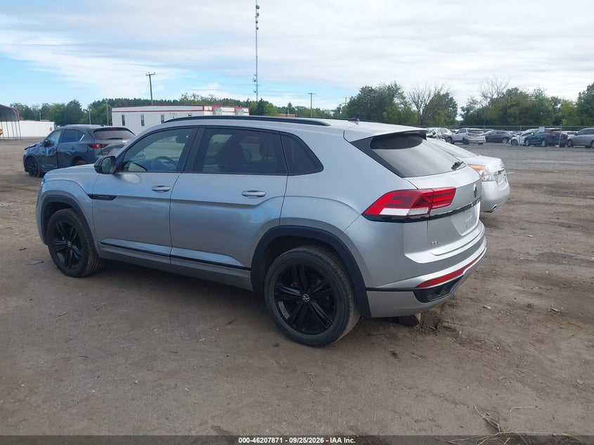 Vin: 1v2sc2ca3pc211474, lot: 46707784, volkswagen atlas cross sport 2.0t sel r-line black 20233