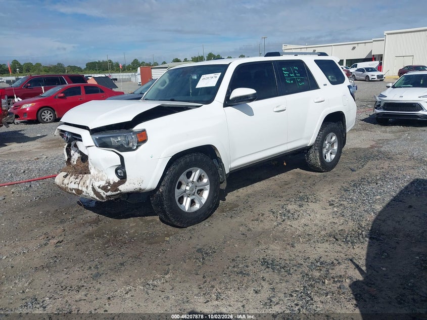 Vin: jteeu5jr9p5278649, lot: 46707790, toyota 4runner sr5 20232