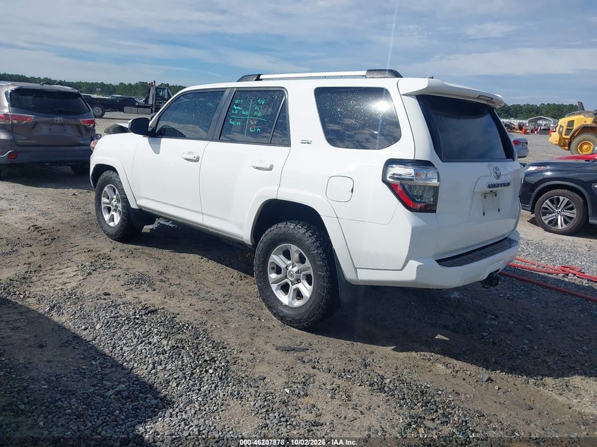 Vin: jteeu5jr9p5278649, lot: 46707790, toyota 4runner sr5 20233