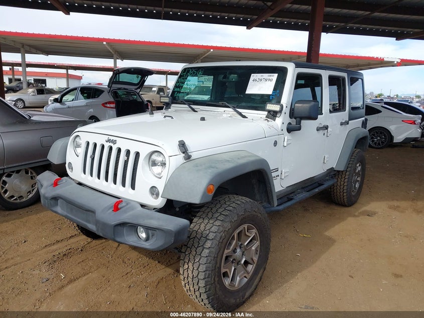 Vin: 1c4bjwdg2el194424, lot: 46707802, jeep wrangler unlimited sport 20142