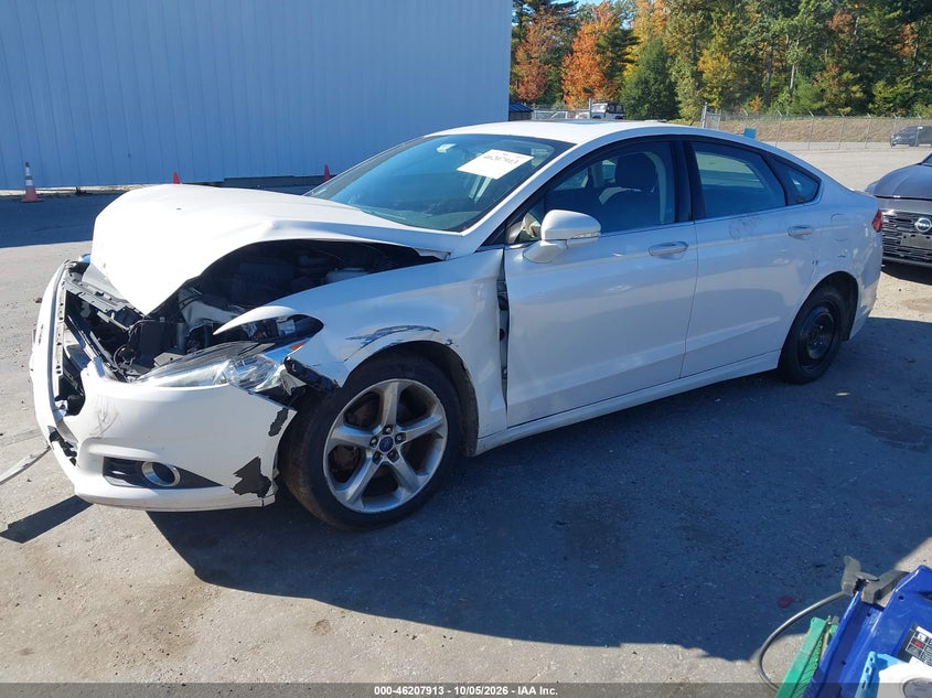 Vin: 3fa6p0hd3er153739, lot: 46707825, ford fusion se 20142