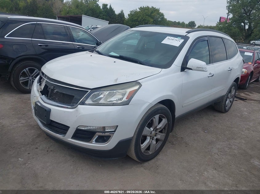 Vin: 1gnkrgkd6gj176019, lot: 46707833, chevrolet traverse 1lt 20162