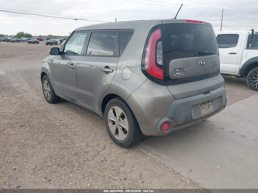 Vin: kndjn2a28e7086447, lot: 46707838, kia soul 20143