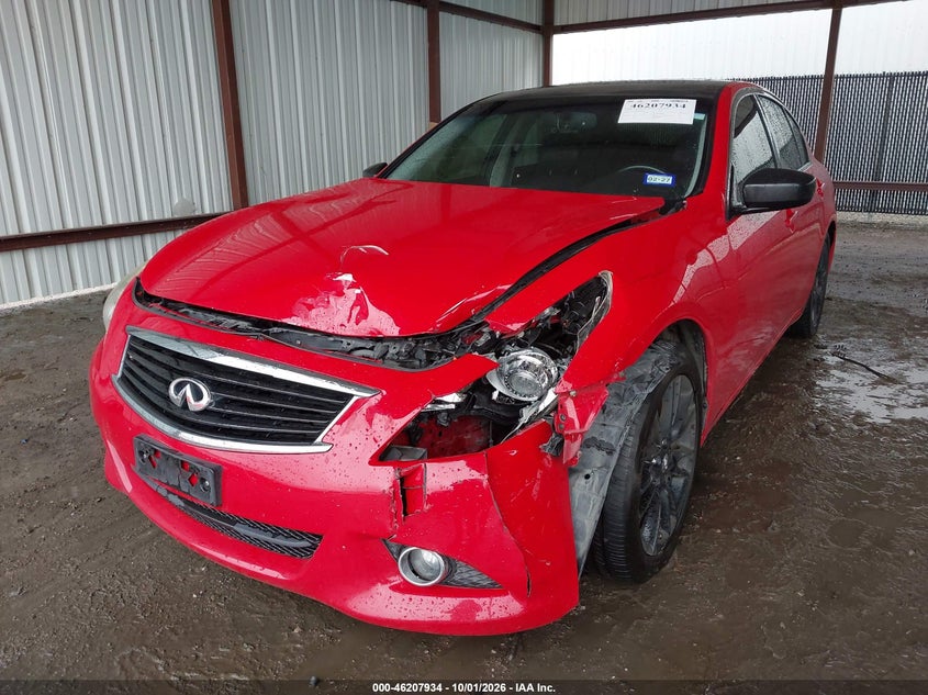 Vin: jn1cv6apxcm629486, lot: 46707847, infiniti g37 journey 20122