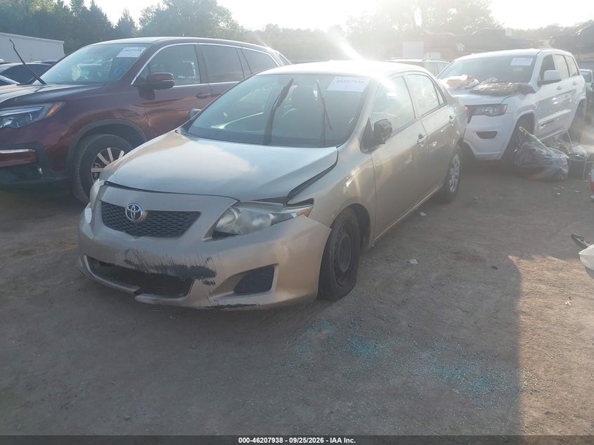 2010 Toyota Corolla, Удар спереду, IAAI, VIN 2T1BU4EE0AC484560 — фото 2